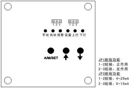 SKJ调节型电动执行机构（电动执行器）操作界面